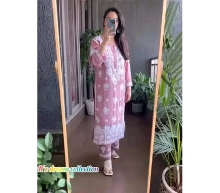 Lucknow Coord Two Pis Suit Set