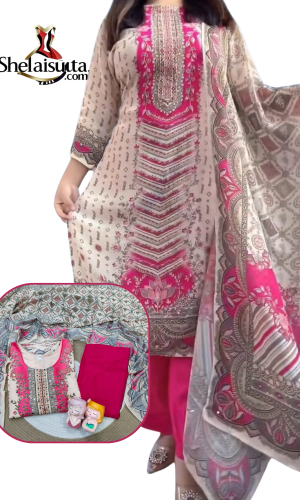 Gulabi Noor Kurta
